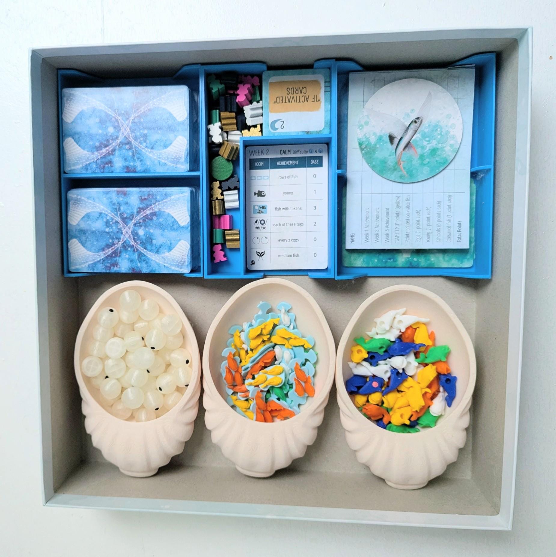 Chaddyverse Finspan Box Organiser & 3D Token Set Game Upgrade