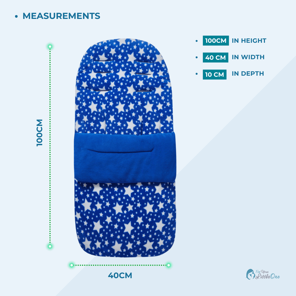 For Your Little One Universal Fleece Footmuff | 2-in-1 Cosy Toes