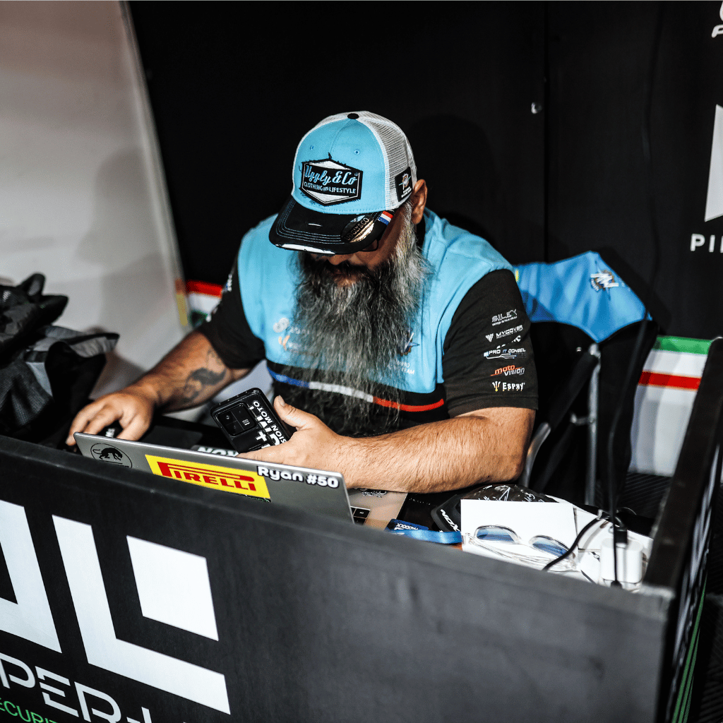 Uggly & Co MV Agusta Flembbo Racing Team Trucker Hat – Petrol Blue