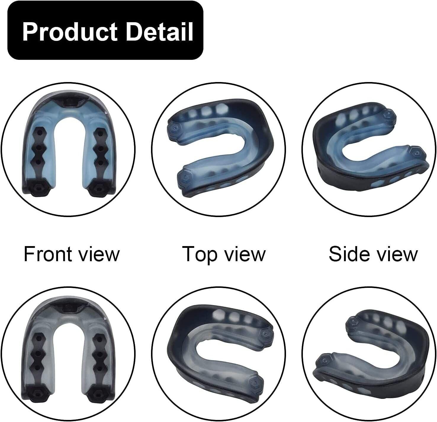 Massive Discounts Football Mouth Guard - 4 Pack EVA Sports Mouthguard