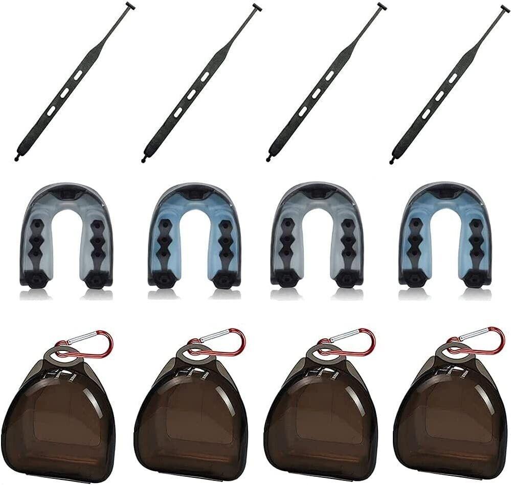 Massive Discounts Football Mouth Guard - 4 Pack EVA Sports Mouthguard