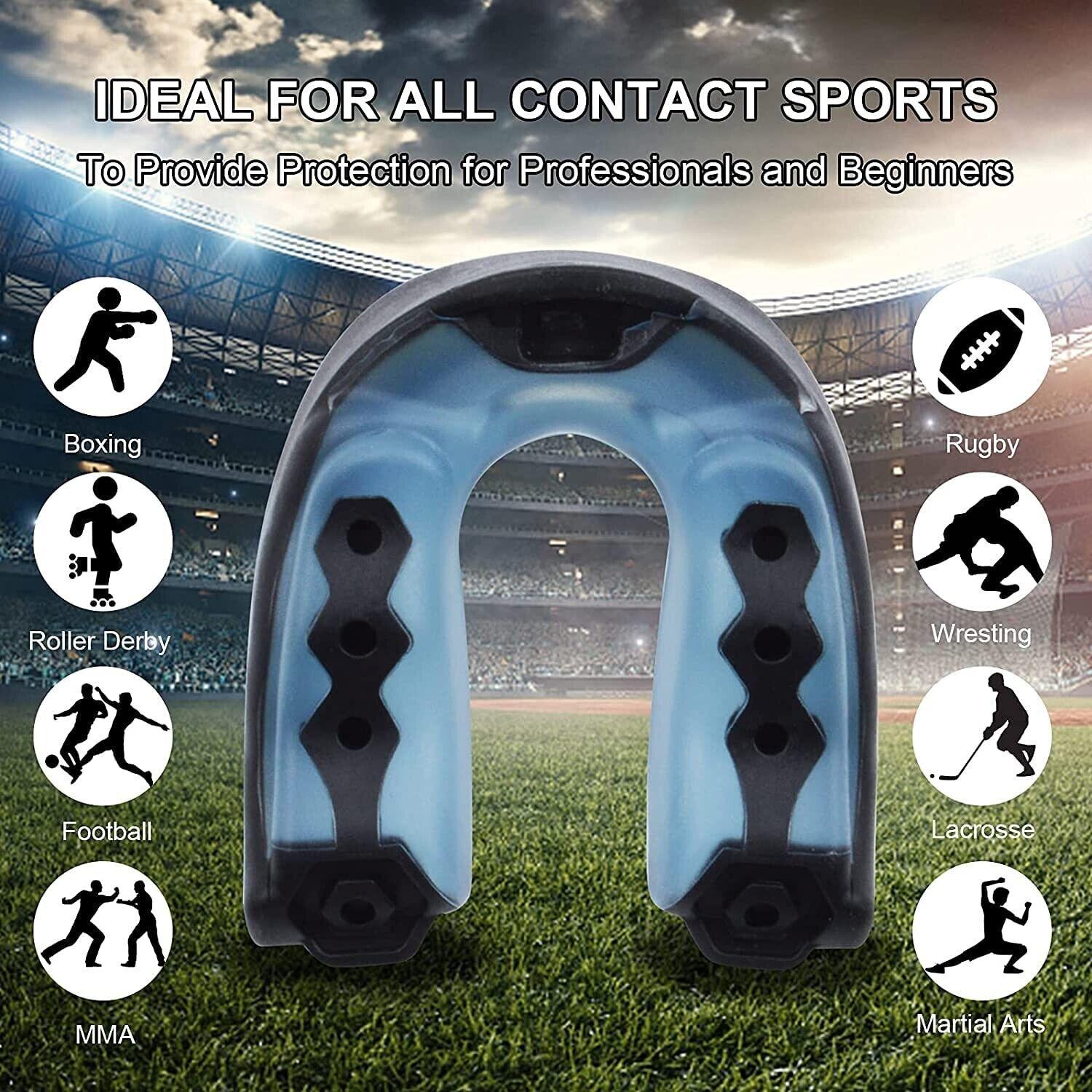 Massive Discounts Football Mouth Guard - 4 Pack EVA Sports Mouthguard