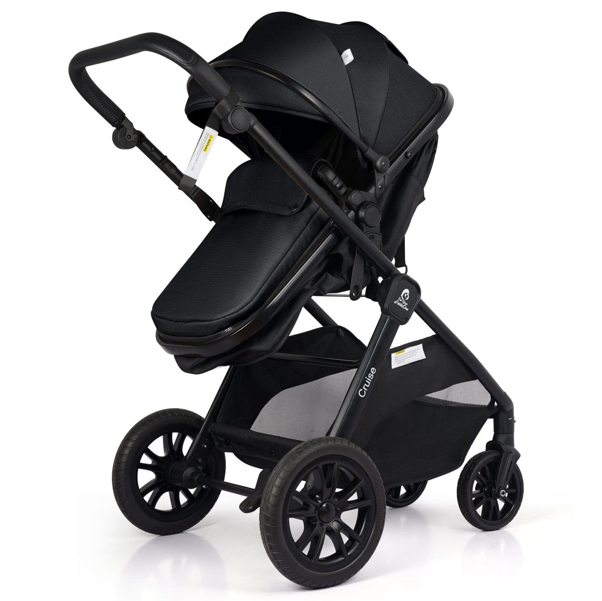 For Your Little One Cruise 3-in-1 Travel System with R129 Car Seat – Black