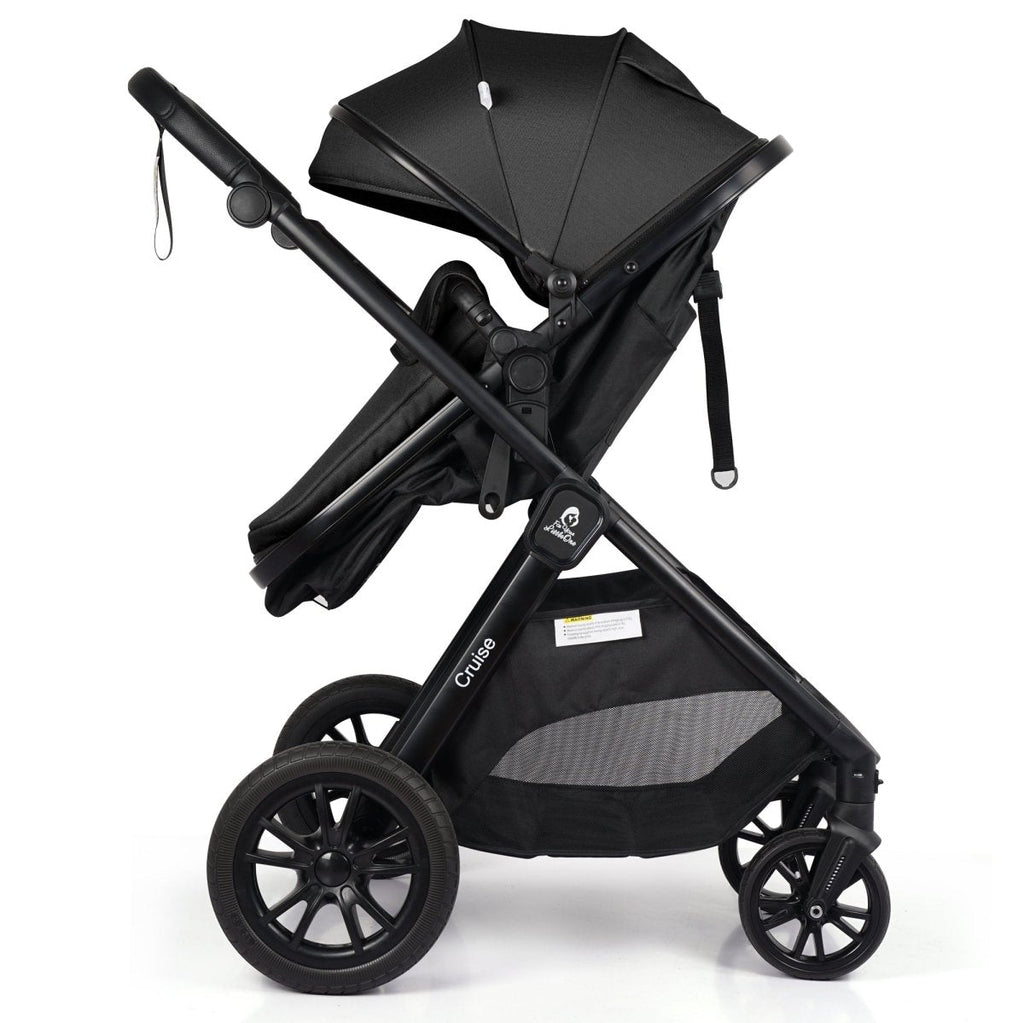 For Your Little One Cruise 3-in-1 Travel System with R129 Car Seat – Black