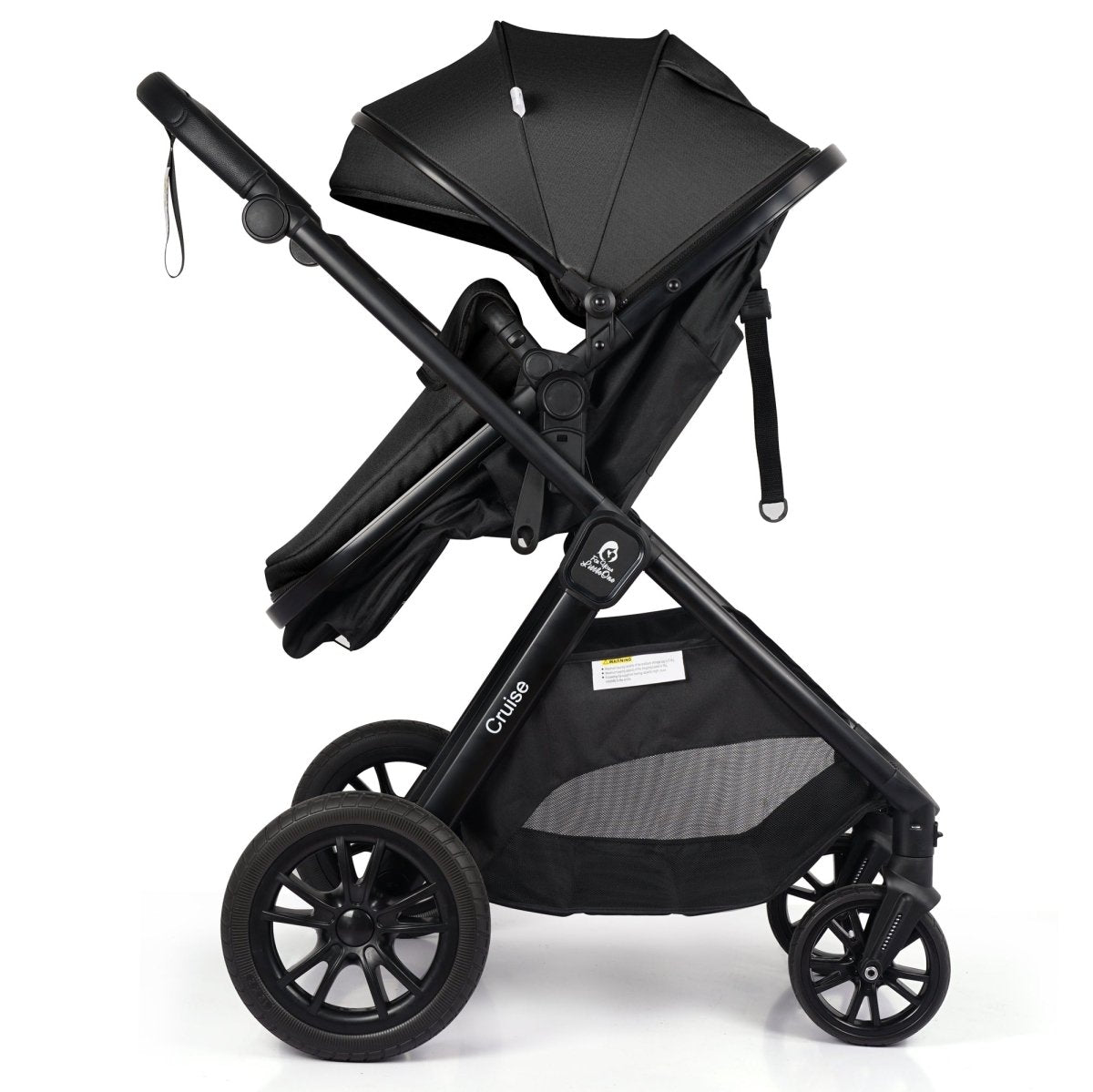 For Your Little One Cruise 3-in-1 Travel System with R129 Car Seat – Black