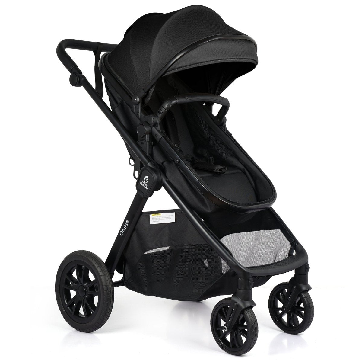 For Your Little One Cruise 3-in-1 Travel System with R129 Car Seat – Black