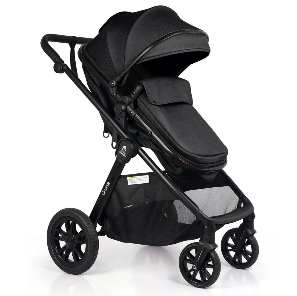 For Your Little One Cruise 3-in-1 Travel System with R129 Car Seat – Black