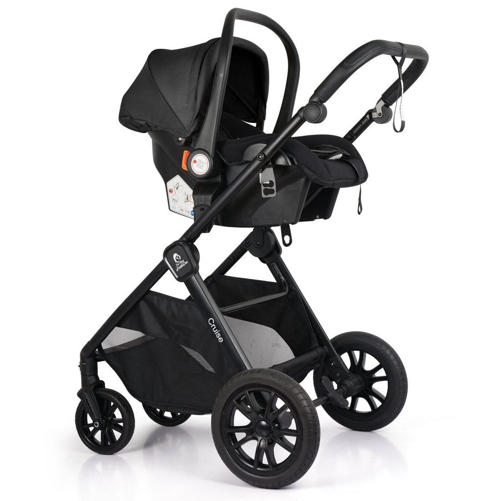 For Your Little One Cruise 3-in-1 Travel System with R129 Car Seat – Black