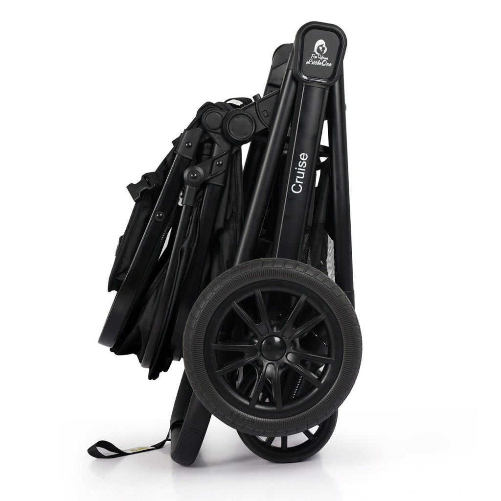 For Your Little One Cruise 3-in-1 Travel System with R129 Car Seat – Black