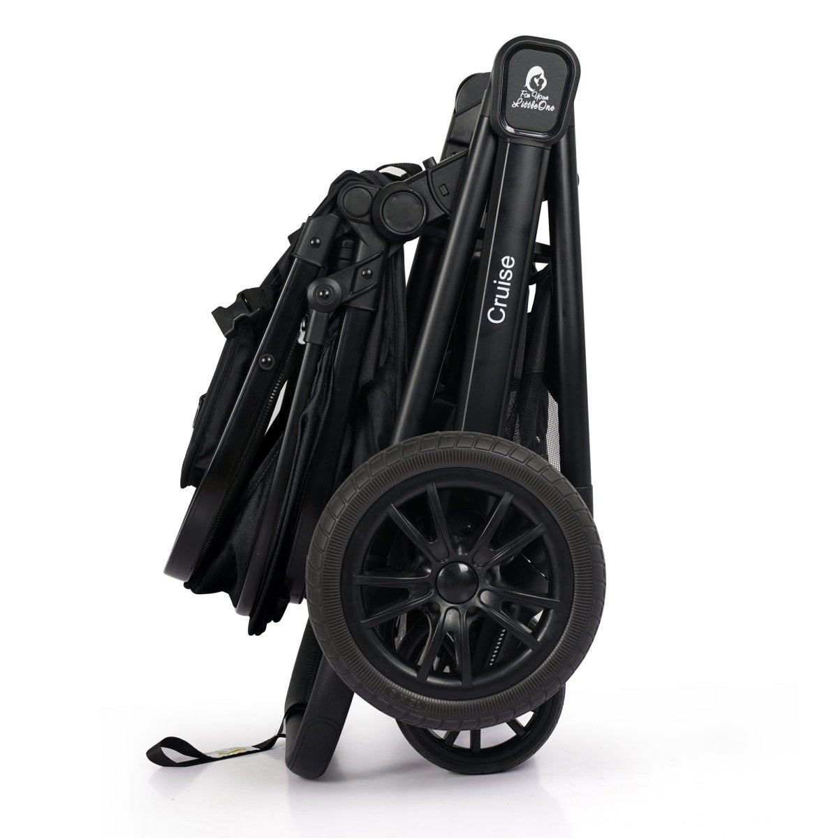 For Your Little One Cruise 3-in-1 Travel System with R129 Car Seat – Black