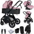 For Your Little One Cruise 3-in-1 Travel System with R129 Car Seat – Blush Rose