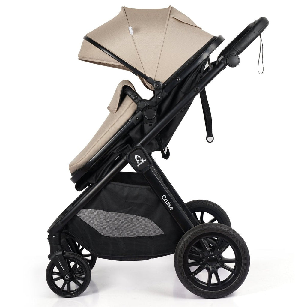 For Your Little One Cruise 3-in-1 Travel System with R129 Car Seat – Dune Beige