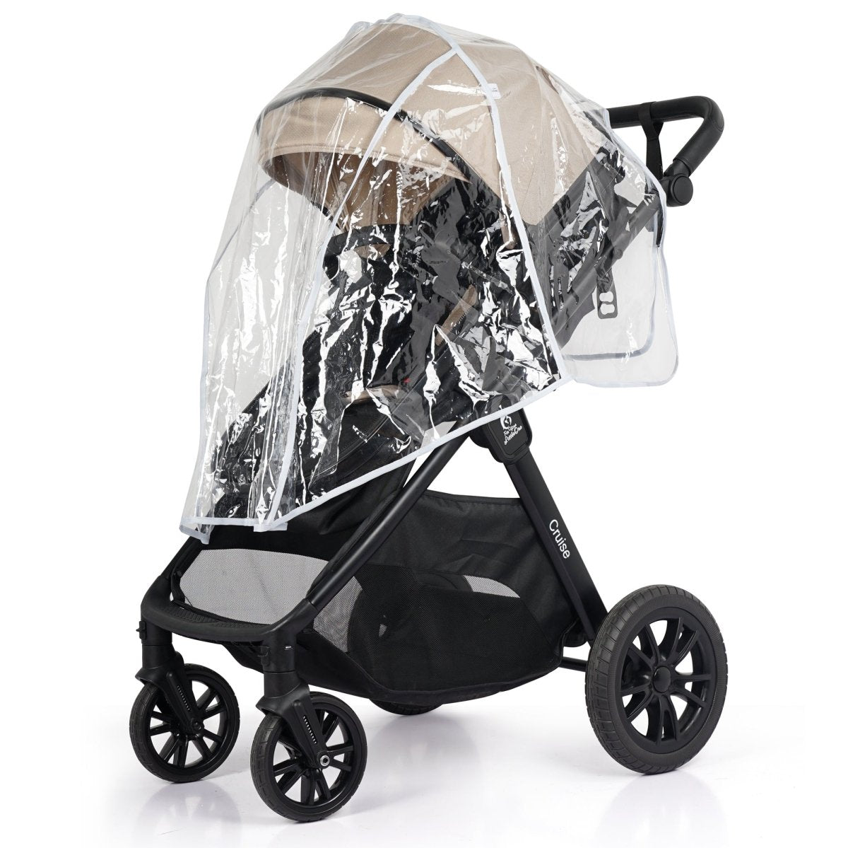 For Your Little One Cruise 3-in-1 Travel System with R129 Car Seat – Dune Beige