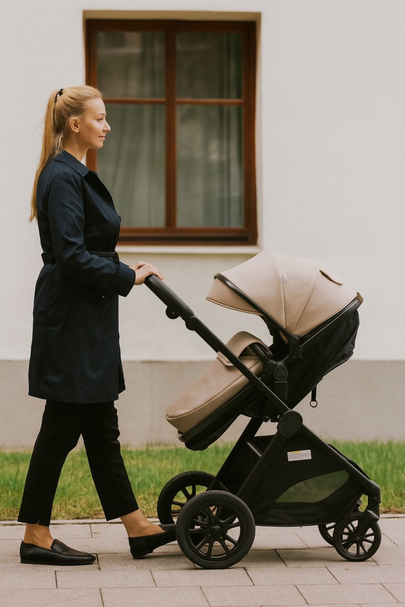 For Your Little One Cruise 3-in-1 Travel System with R129 Car Seat – Dune Beige