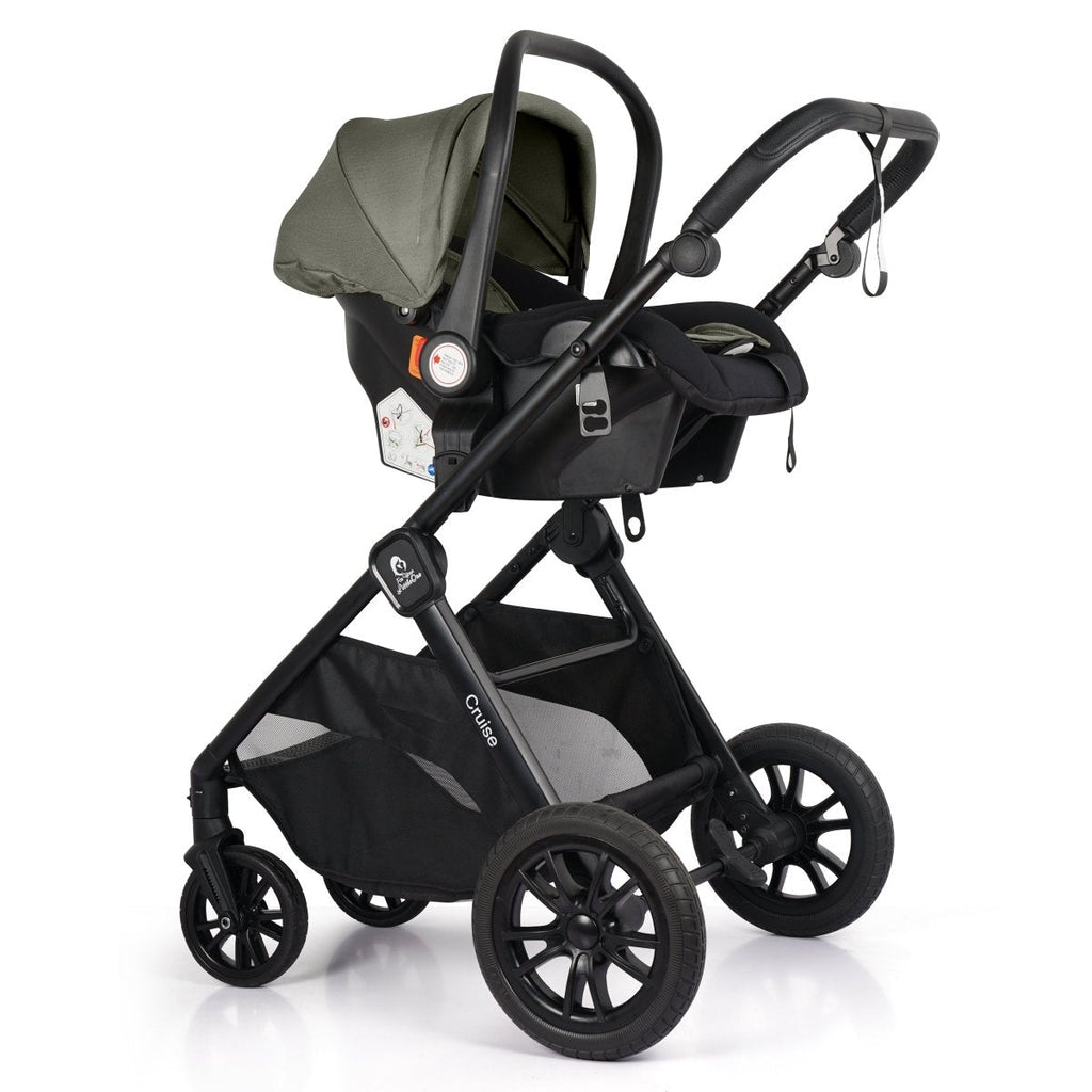 For Your Little One Cruise 3-in-1 Travel System with R129 Car Seat - Sage