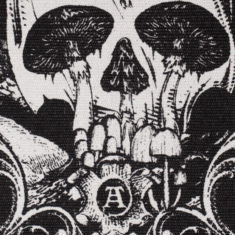 Alchemy Gothic Fairy Skull Rug – Woven Cotton Gothic Home Decor