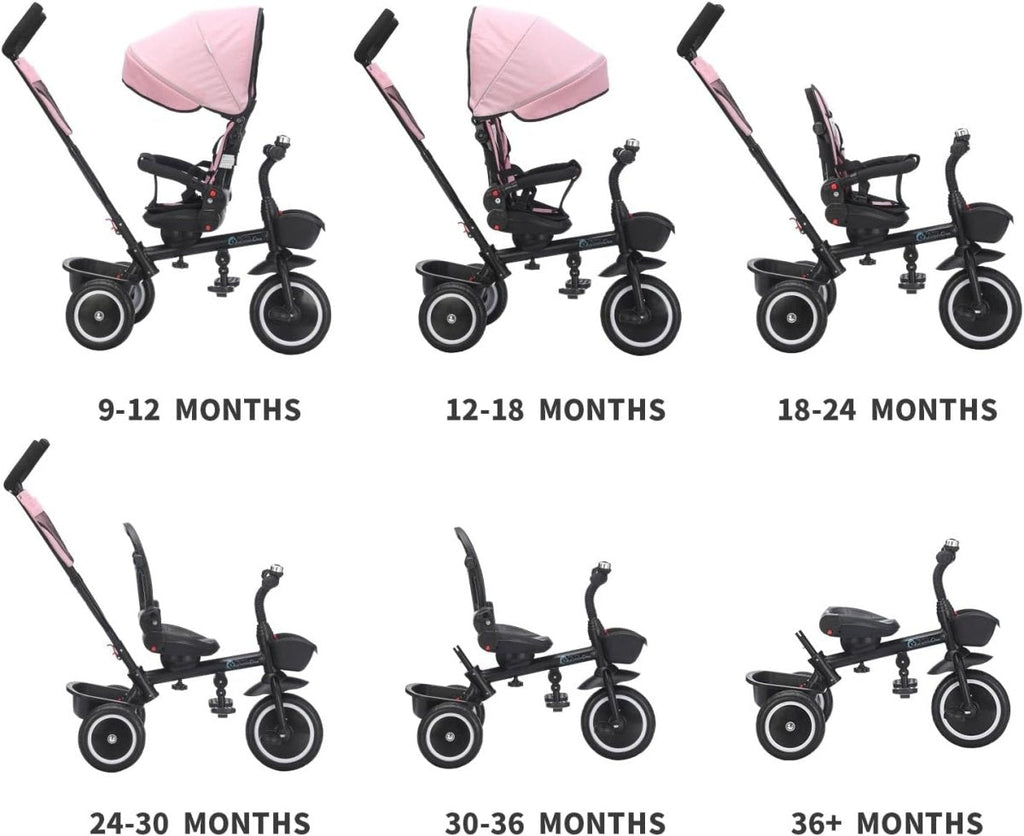 For Your Little One Trike V3 | 2-in-1 Stroller & Tricycle - Grey