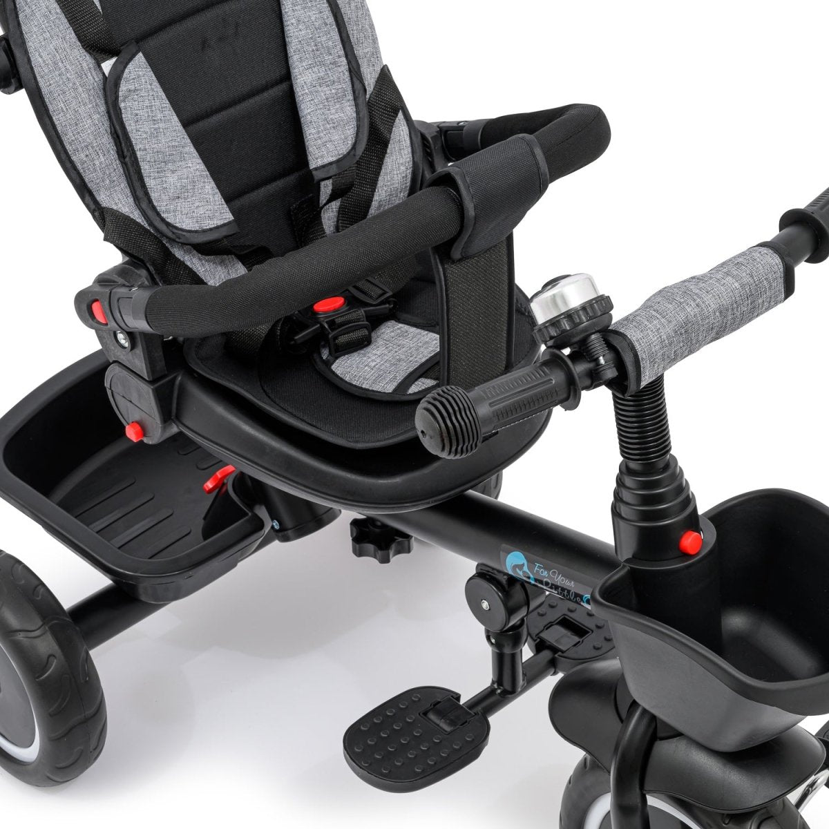 For Your Little One Trike V3 | 2-in-1 Stroller & Tricycle - Grey