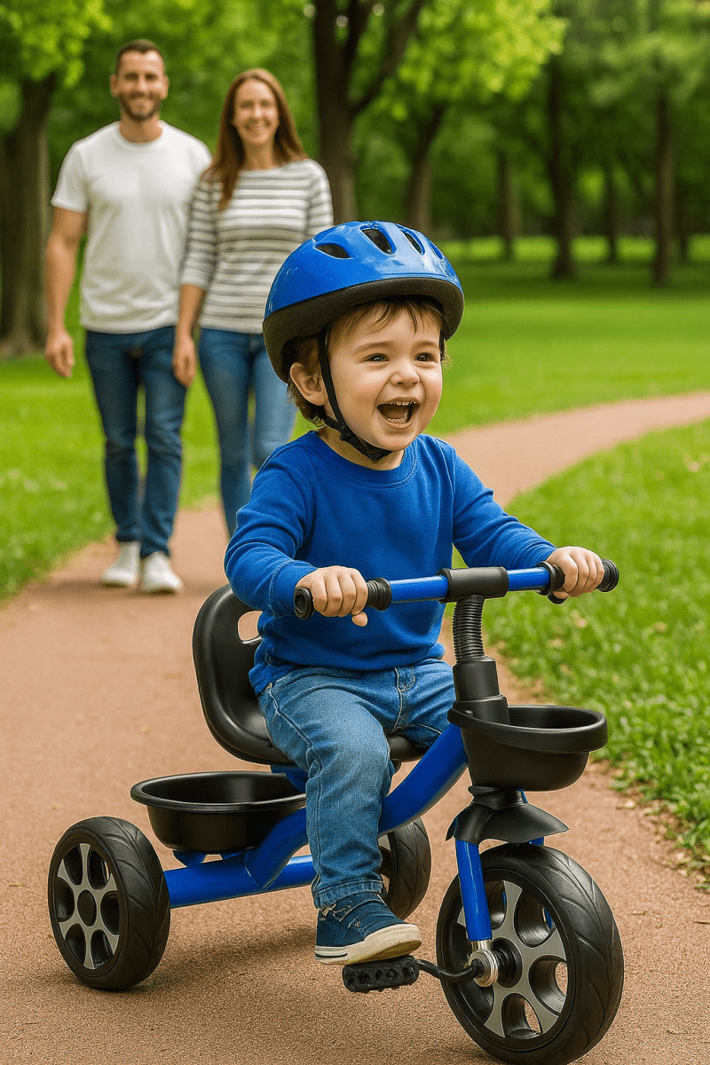 For Your Little One Venture Trike – Blue Toddler Tricycle (18m–6y)