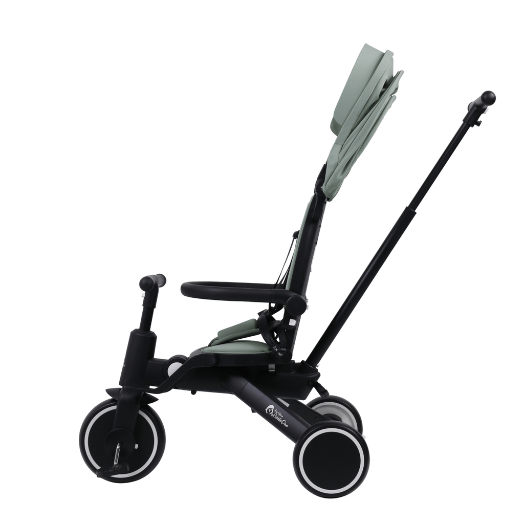 For Your Little One Xplor 6-in-1 Foldable Tricycle - Green (10m-4y)