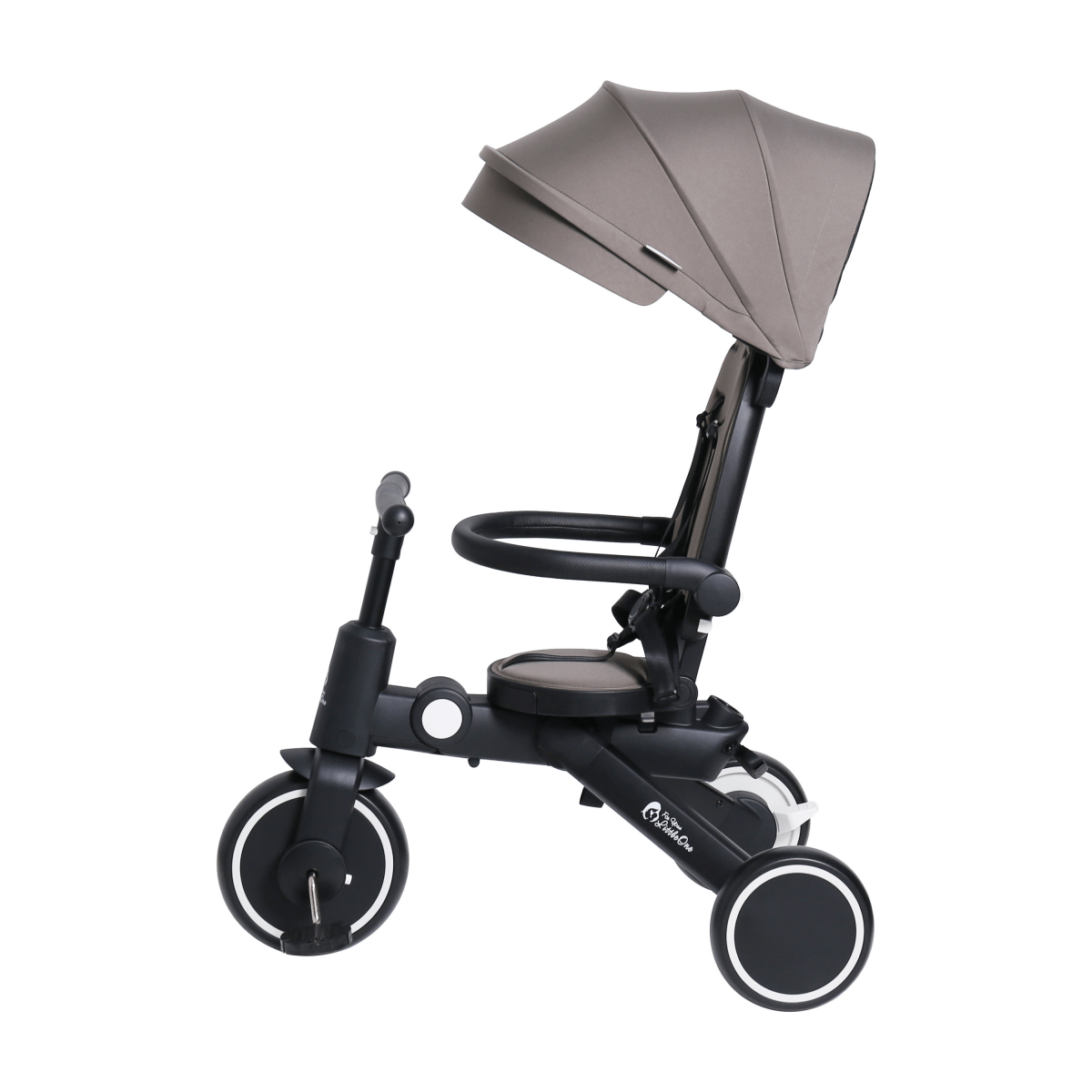 For Your Little One Xplor 6-in-1 Foldable Tricycle - Grey Olive