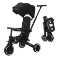 For Your Little One Xplor 6-in-1 Foldable Tricycle - Jet Black