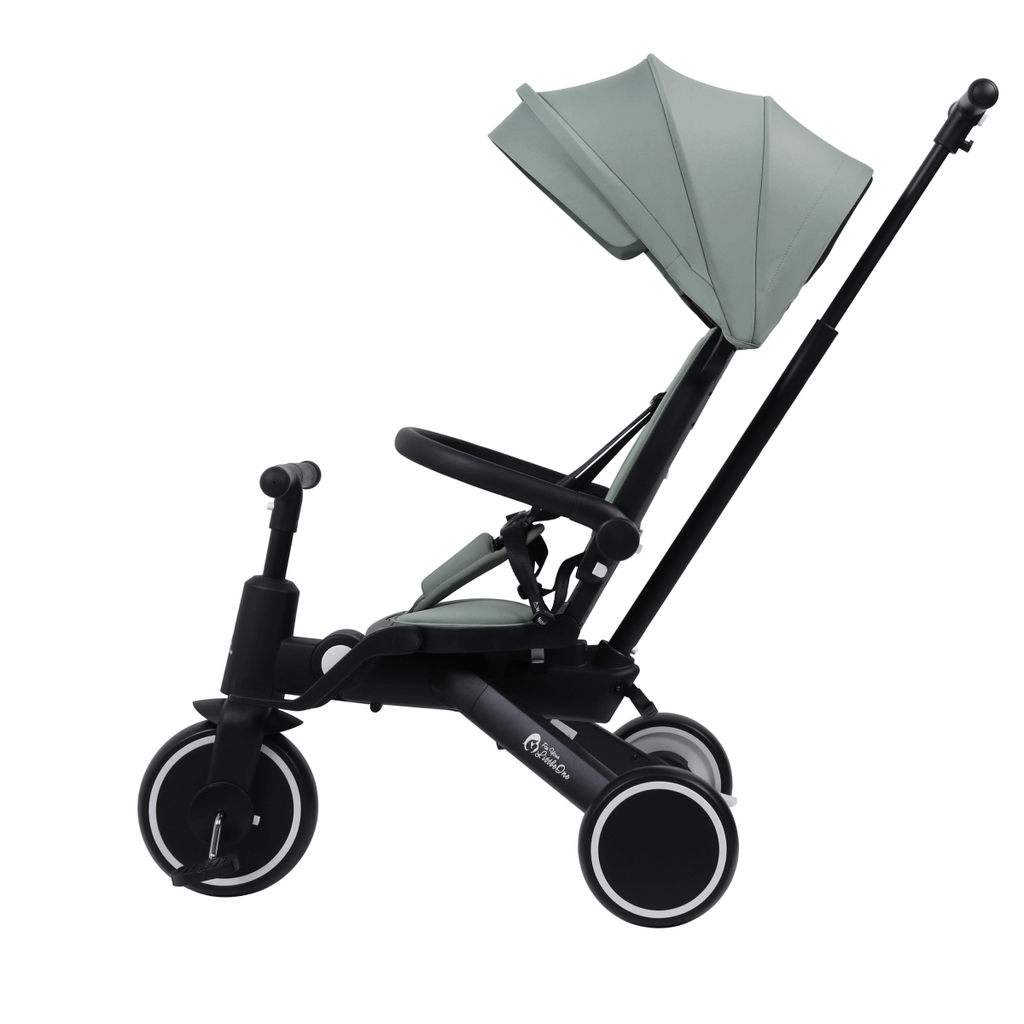 Foryourlittleone Xplor Plus 8-in-1 Foldable Stroller Trike - Green