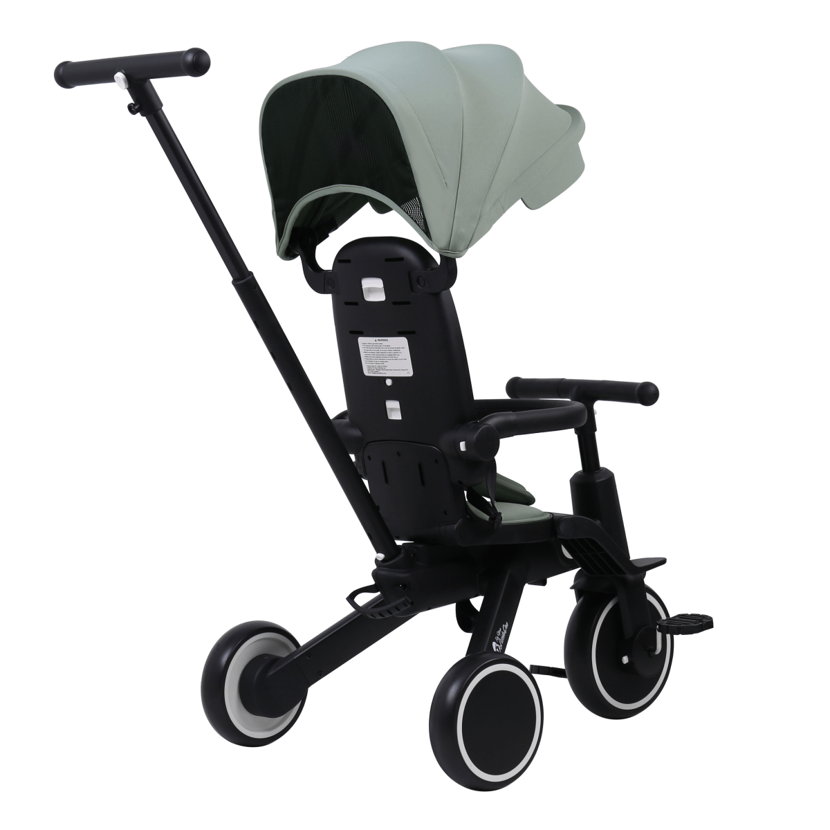 Foryourlittleone Xplor Ultimate 6-in-1 Foldable Trike - Green (10m-4y)