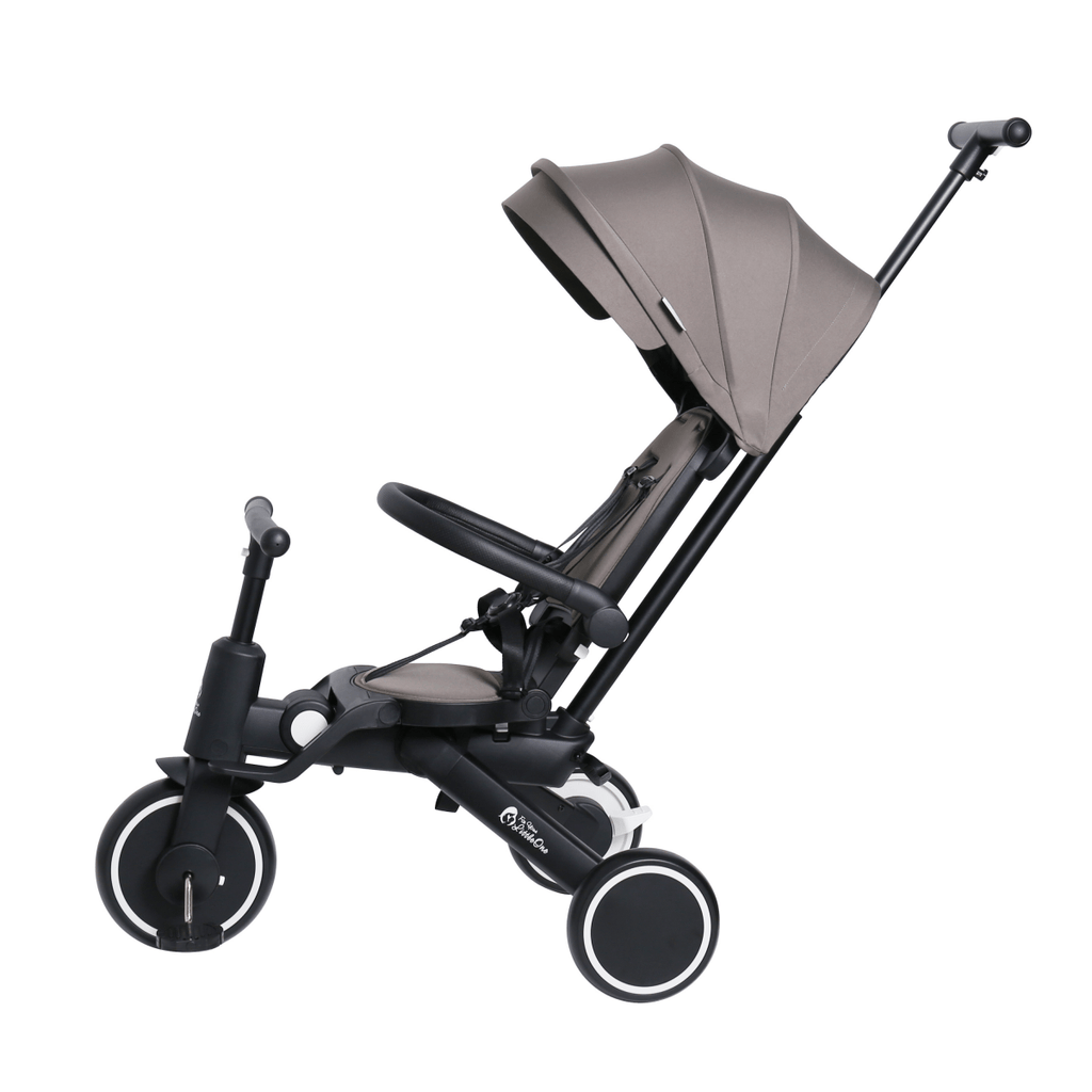 For Your Little One Xplor 6-in-1 Foldable Trike & Stroller - Grey Olive
