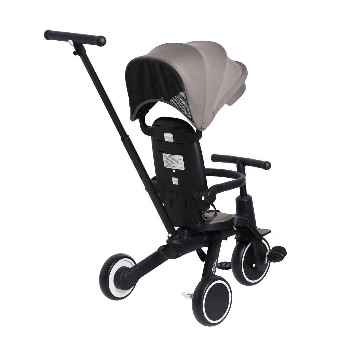 For Your Little One Xplor 6-in-1 Foldable Trike & Stroller - Grey Olive