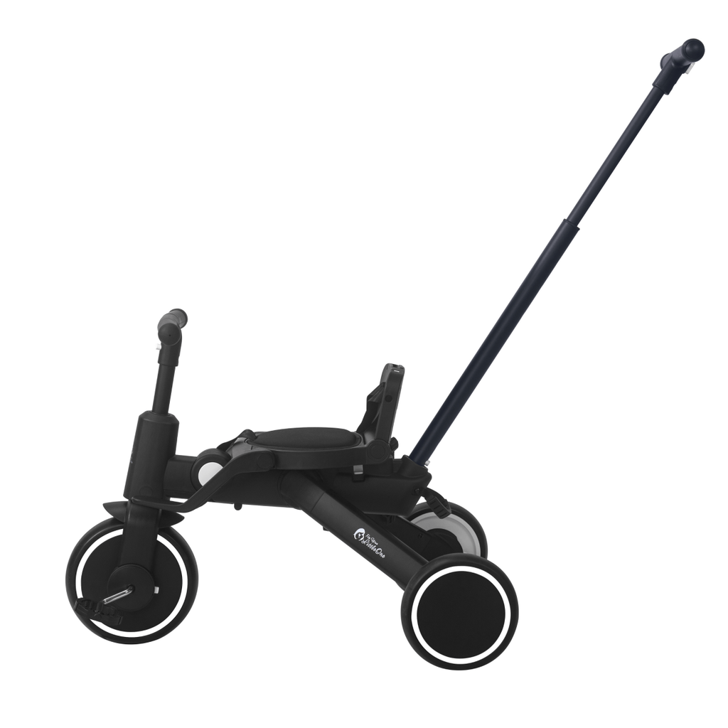 For Your Little One Xplor Plus 6-in-1 Foldable Tricycle - Jet Black