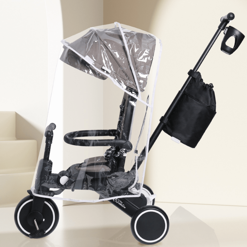 For Your Little One Xplor 6-in-1 Foldable Trike - Pastel Pink