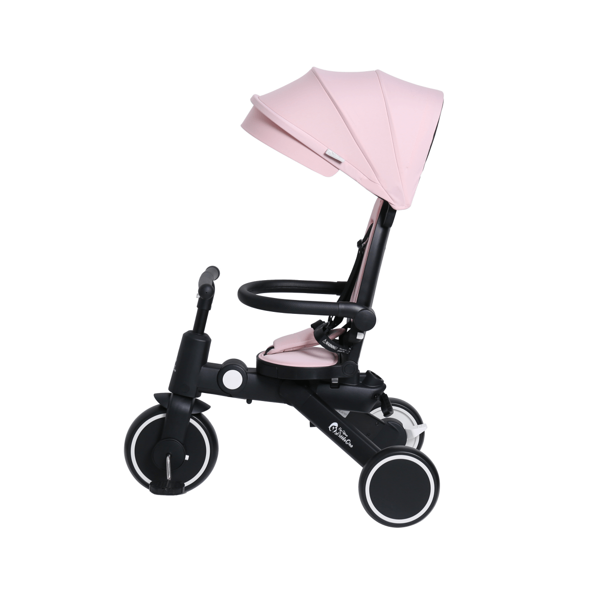 For Your Little One Xplor Plus 6-in-1 Foldable Trike - Pastel Pink