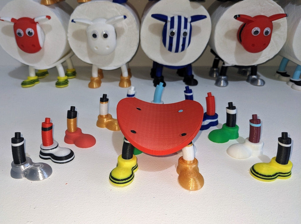 Fulham FC Premier Sheep Toilet Roll Holder | Chaddyverse 3D Printed