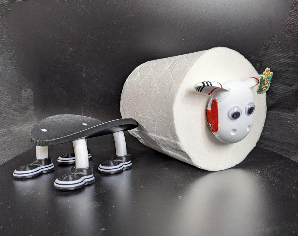 Fulham FC Premier Sheep Toilet Roll Holder | Chaddyverse 3D Printed