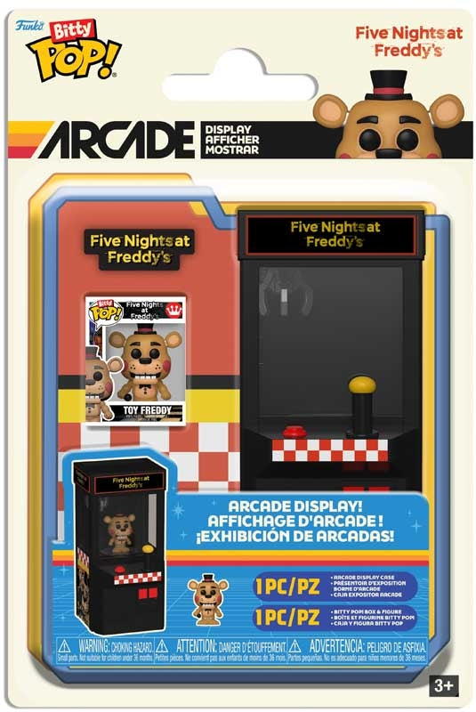 Funko Bitty Pop! Arcade: Five Nights at Freddy's - Toy Freddy Vinyl