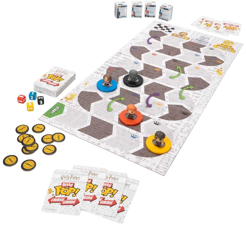 Funko Bitty Pop! Harry Potter Chase Board Game – Family Strategy Game