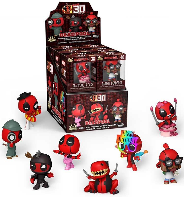 Funko Minis Marvel Deadpool Vinyl Figures - Assorted Blind Box