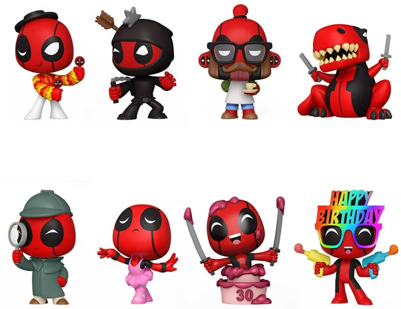 Funko Minis Marvel Deadpool Vinyl Figures - Assorted Blind Box