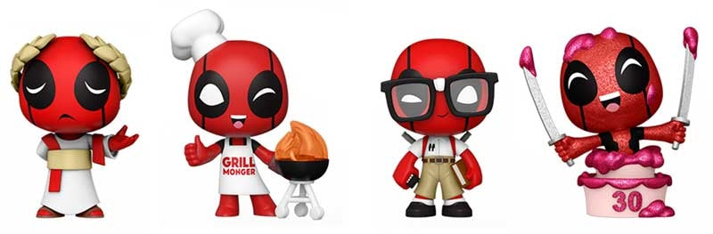 Funko Mystery Minis: Deadpool Marvel Vinyl Figures - Blind Box Assorted