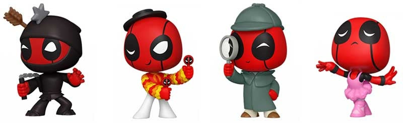 Funko Mystery Minis: Deadpool Marvel Vinyl Figures - Blind Box Assorted
