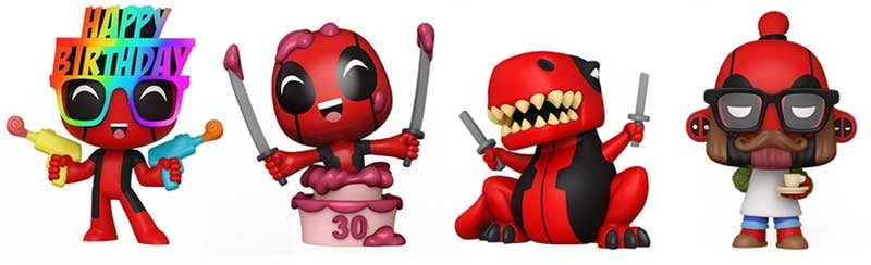 Funko Mystery Minis: Deadpool Marvel Vinyl Figures - Blind Box Assorted