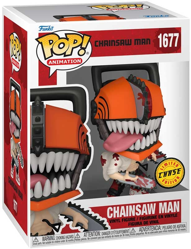 Funko Pop! Animation: Chainsaw Man Vinyl Figure – Possible Chase