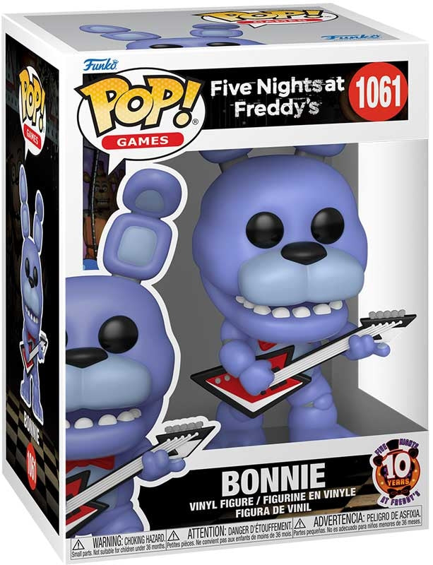 Funko Pop! Games: Five Nights at Freddy's 10th Anniversary – Bonnie Vinyl Figure