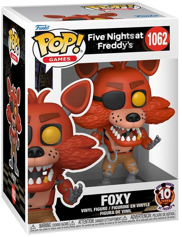 Funko Pop! Games: Five Nights at Freddy's 10th Anniversary – Foxy
