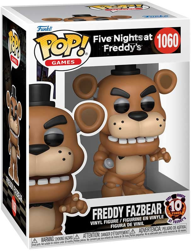 Funko Pop! Games: Five Nights at Freddy's 10th Anniversary - Freddy Fazbear