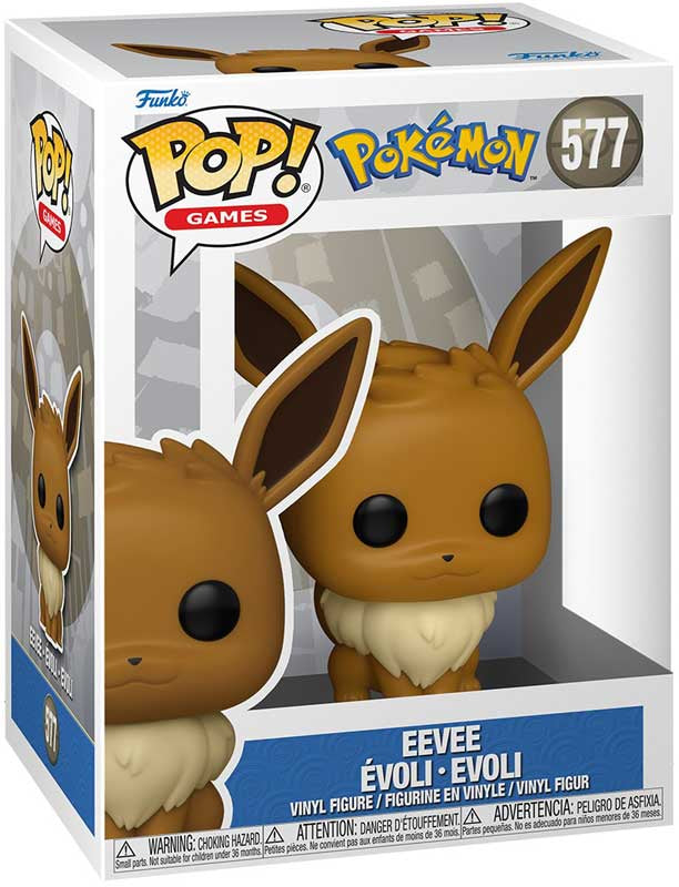 Funko Pop! Pokemon Eevee Jumbo 10-Inch Vinyl Figure Collectible