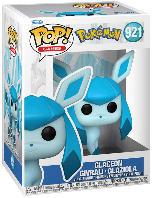 Funko Pop! Games: Pokemon Glaceon Vinyl Collectible Figure by Snaps