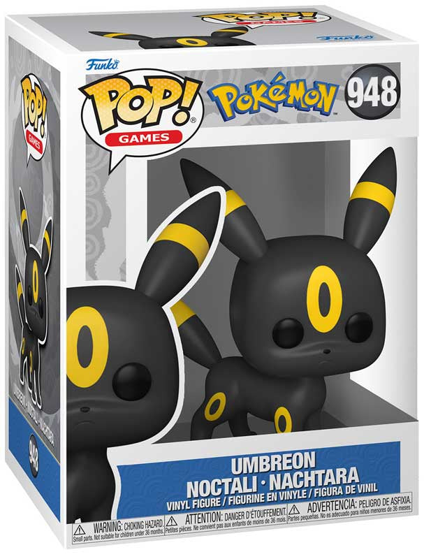 Funko Pop! Games: Pokemon Umbreon Vinyl Figure Collectible - 10cm