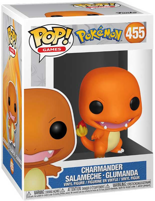 Funko Pop! Games: Pokemon Charmander Vinyl Figure - 3.75-Inch Collectible